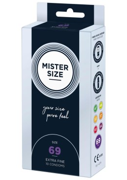 MISTER SIZE 69mm Condoms 10pcs