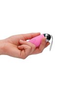 Ethan - Rechargeable Remote Control Vibrating Egg - Pink