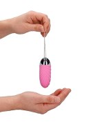 Ethan - Rechargeable Remote Control Vibrating Egg - Pink