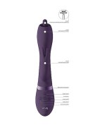 Wibrator Nilo - Pinpoint Rotating G-spot Rabbit - Purple