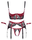 Shelf Bra Set black/red M