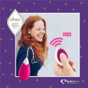 FeelzToys - Anna Vibrating Egg Remote Deep Pink