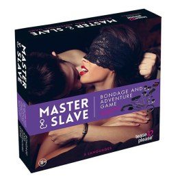 Master & Slave Bondage Game Paars (NL-EN-DE-FR-ES-IT-SE-NO-PL-RU)