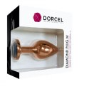 Ozdobny korek analny metal dorcel diamond plug 8cm