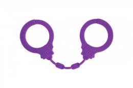 Kajdanki-Silicone Handcuffs Party Hard Suppression Purple