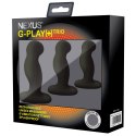 Nexus - G-Play Trio Plus Unisex Vibrator Pack S/M/L Black