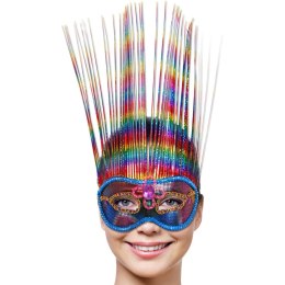 Maska-Venetian Mask Rainbow Deluxe