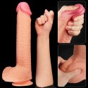 Ogromne dildo realistyczny wygląd przyssawka 30 cm