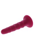 Dildo do uprzęży strap-on żebrowane erotyka 15cm