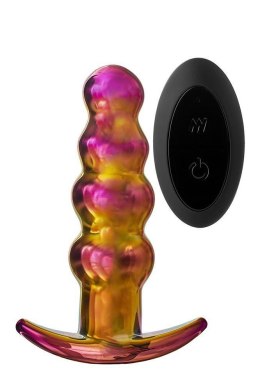 GLAMOUR GLASS REMOTE VIBE BEADED PLUG