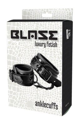 BLAZE ANKLE CUFF CROCO BLACK