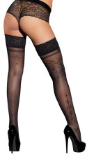 Hold-up Stockings Black 5