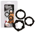 Cock Rings Set "Get Hard" schw