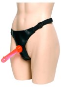 Idealne dildo do strap-ona silikonowe gładkie 18cm