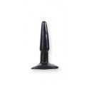 Plug-BLACK BUTT PLUG SMALL