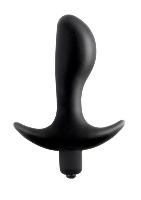 Plug/vibr-VIBRATING PERFECT PLUG BLACK