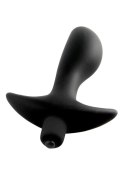 Plug/vibr-VIBRATING PERFECT PLUG BLACK