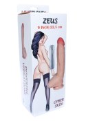 Dildo penis z cyberskóry naturalny 7trybów 25cm