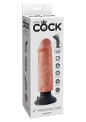 Wibrator-VIBRATING COCK FLESH 6 INCH