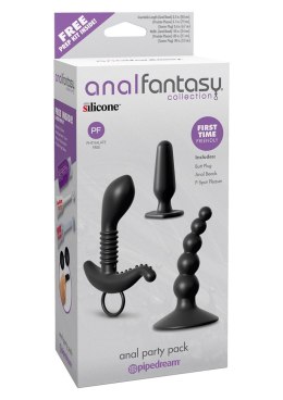 Plug-ANAL PARTY PACK BLACK