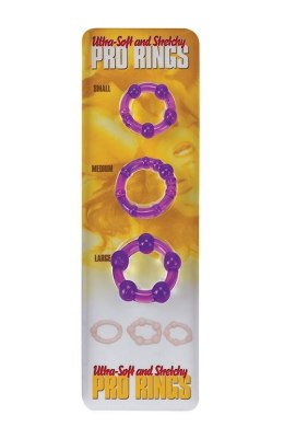 Pierścień-ULTRA SOFT & STRETCHY PRO RINGS PURPLE