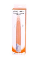 Wibrator-LONG JOHN THRUSTING VIBE FLESH