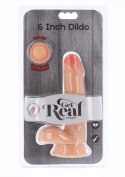 Dual density dildo6 inch balls