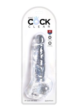 King cock 8 inch cock w balls