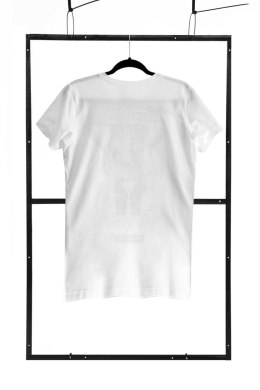 T-shirt men white L regular