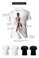 T-shirt men white S regular