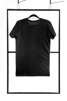 T-shirt men black XXL regular