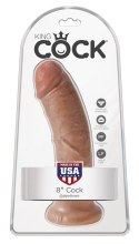 King Cock 8 inch Skin-coloured