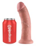 King Cock 8 inch Skin-coloured